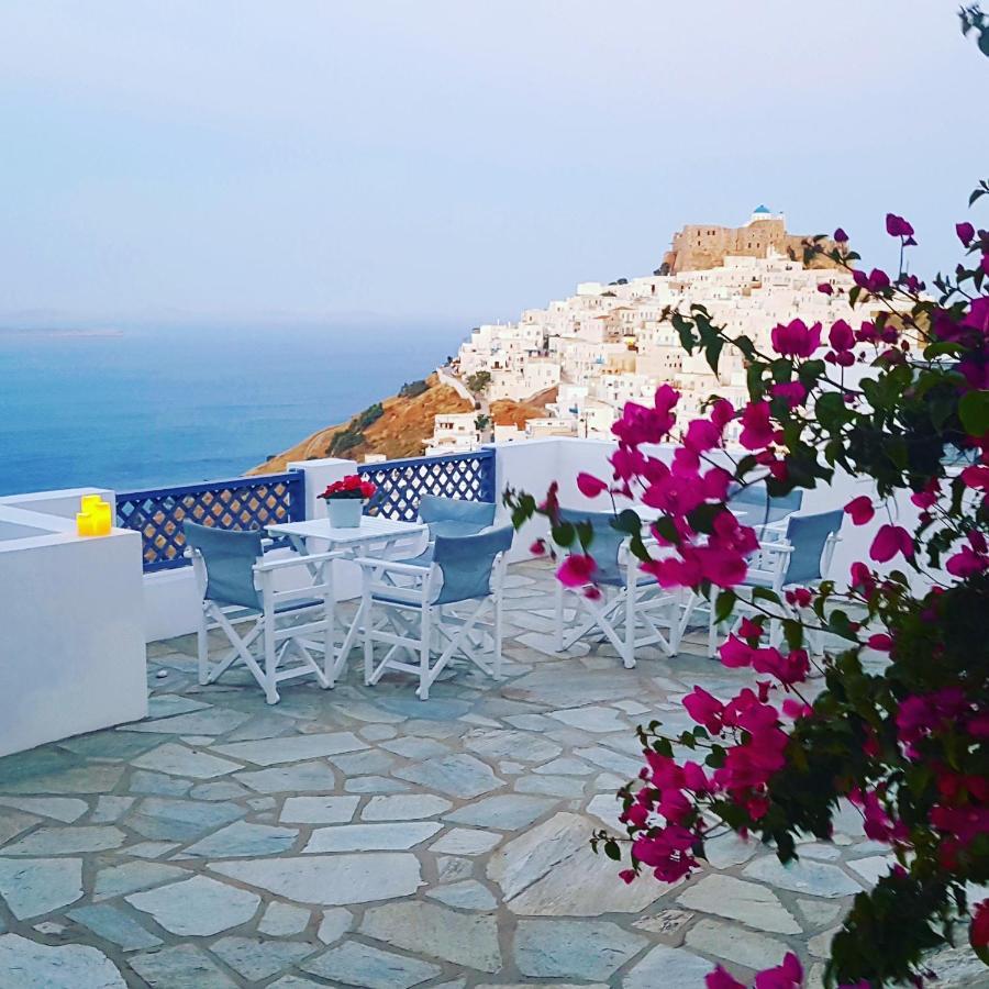 Aspro Mple Apartment Astypalaia ภายนอก รูปภาพ