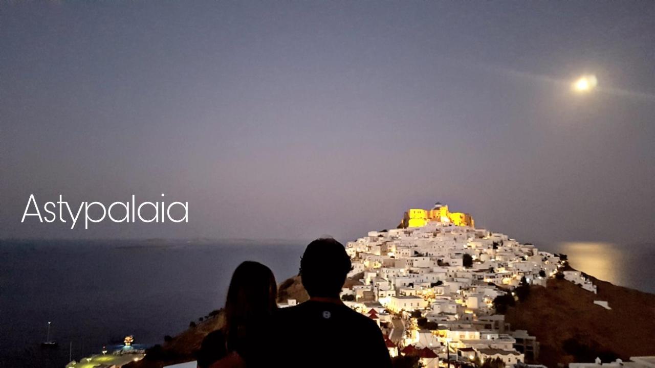 Aspro Mple Apartment Astypalaia ภายนอก รูปภาพ