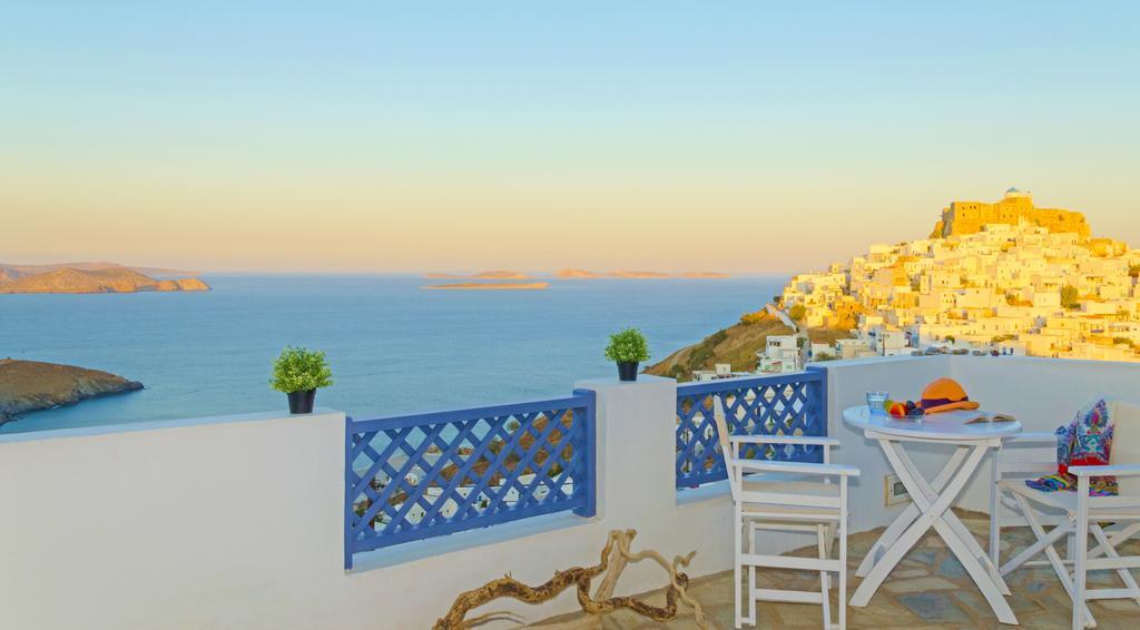 Aspro Mple Apartment Astypalaia ภายนอก รูปภาพ